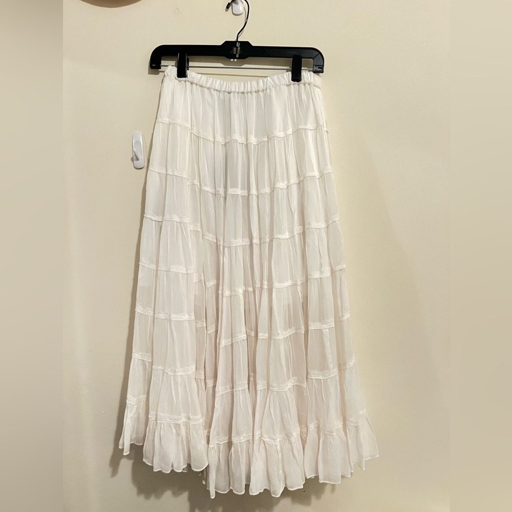 ALLSAINTS white skirt